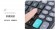 韓風馬卡龍色系太陽能電池計算機 粉色 藍色【歐耶會社Oh yes shop】