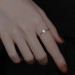 精緻質感韓風S925純銀氣質個性珍珠V字型戒指戒子【歐耶會社Oh yes shop】